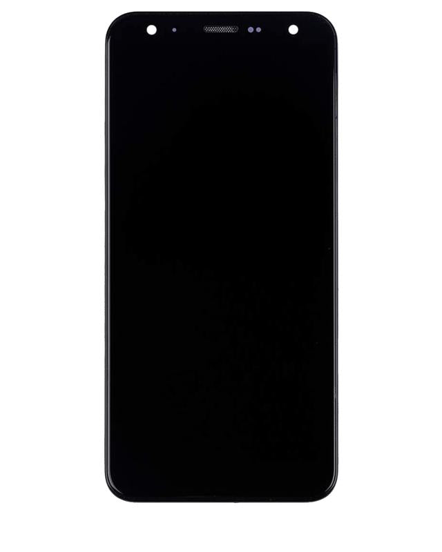Pantalla LCD con marco para LG K40 (2019 / X420) / K12 Plus (Reacondicionado) (Azul marroqui)