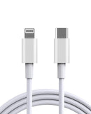 Cable USB C a Lightning de 3 ft MFI certificado para iPhone / iPad / iPod - Paquete de 50