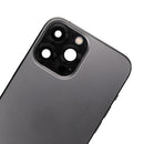 Tapa trasera con componentes pequeños pre-instalados para iPhone 13 Pro (Versión Internacional) (Graphite)