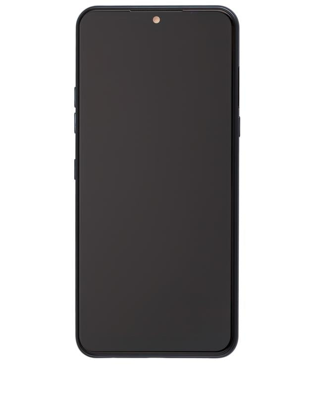 Pantalla LCD con marco para LG K51 / Q51 / Reflect (Reacondicionado) (Negro)