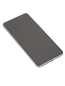 Pantalla OLED con marco para Samsung Galaxy S21 Plus 5G (Usada original Grado B/C) (Plata Fantasma)