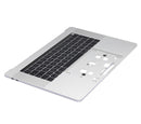 Carcasa superior con teclado para MacBook Pro 15" con Touch Bar (A1707 / Finales de 2016 / Mediados de 2017) (Teclado Francés) (Plata)