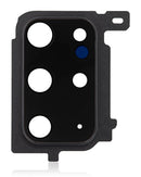 Lente de camara trasera con aro para Samsung Galaxy S20 Plus (Negro Cosmico)