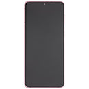 Pantalla OLED con marco para Samsung Galaxy S21 Plus 5G (Fantasma Violeta / Rosa / Dorado)