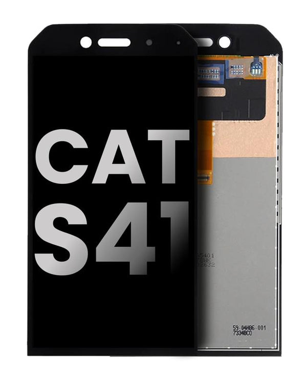 Pantalla LCD y Digitalizador para Caterpillar CAT S41 (Negro)