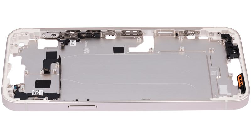 Carcasa media con boton de encendido y volumen para iPhone 14 Plus (Version internacional) (Starlight)