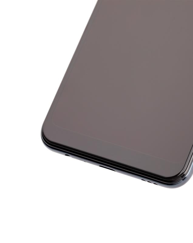 Pantalla LCD con marco para LG K51 / Q51 / Reflect (Reacondicionado) (Negro)
