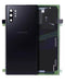 Tapa trasera con lente de camara para Samsung Galaxy Note 10 Plus / 5G (original) (Aura Black)