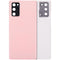 Tapa trasera con lente de camara para Samsung Galaxy Note 20 5G (Rosa)