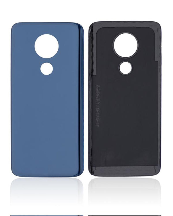 Tapa trasera para Motorola Moto G7 Power (XT1955 / 2019) (Azul Marino)