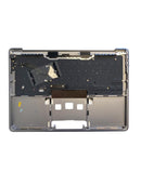 Carcasa superior con teclado para MacBook Pro 13" Retina (A1708 / Finales de 2016 / Mediados de 2017) (Teclado UK) (Gris Espacial)