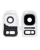 Lente de camara trasera para Samsung Galaxy S7 / S7 Edge (Blanco)