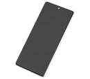 Pantalla OLED para Samsung Galaxy S10 Lite con marco (Blanco Prisma)