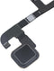Boton de inicio con cable flex para Motorola Moto Z Play Droid (XT1635 / 2016) (Negro)
