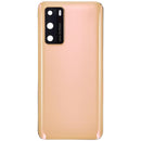 Tapa trasera con lente de camara para Huawei P40 (Blush Gold)