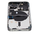 Tapa trasera para iPhone 13 Pro con componentes pequeños pre-instalados (Sin logo) (Versión US) (Verde alpino)