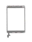 Digitalizador con IC Chip y boton de inicio preinstalado para iPad Mini 1 / iPad Mini 2 (Blanco)