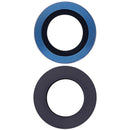 Lente de camara trasera (amplia) para One Fusion Plus (XT2067-2 / 2020) original en color azul crepusculo