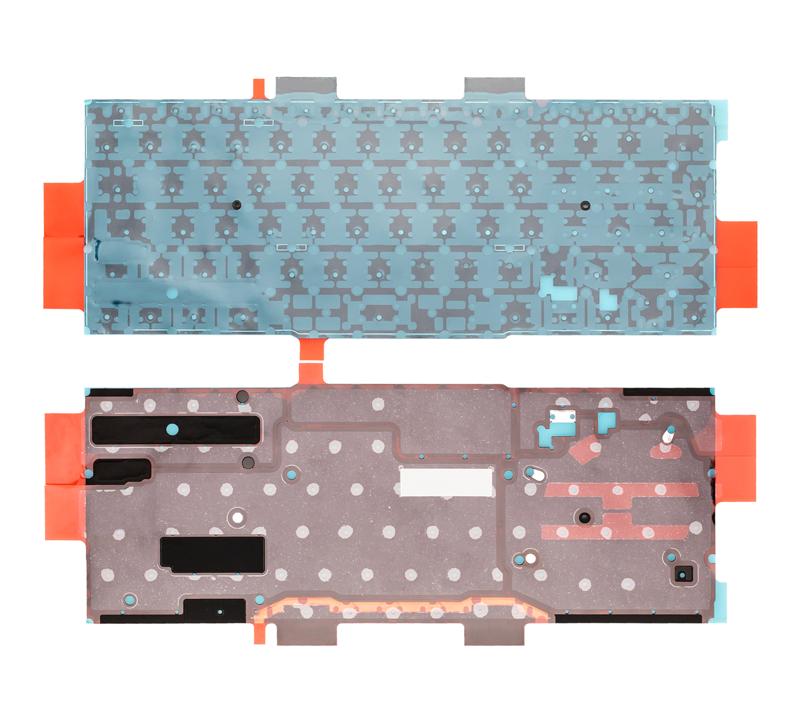 Teclado con retroiluminacion y tornillos para MacBook Pro 13" Retina (A1708 / Late 2016 / Mid 2017) (Ingles EE.UU)
