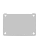 Skin 4 en 1 (Superior, Inferior, Teclado, Reposamanos) para MacBook Pro 13" (A2289 / Medio 2020) (Plata)