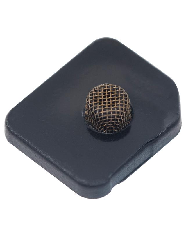Soporte de flex de linterna / encendido con malla de microfono para iPhone 11 Pro Max (Oro) (Paquete de 10)