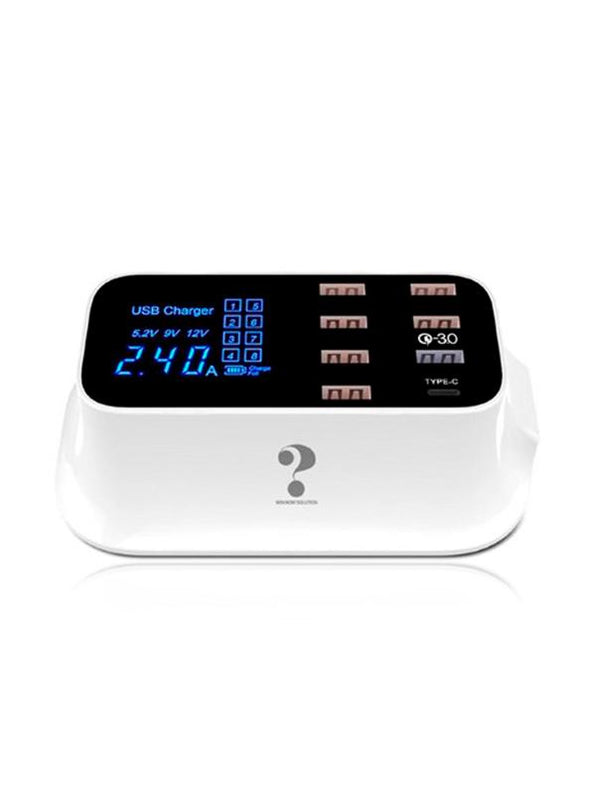 Hub de carga rapida USB con Quick Charge 3.0 (8 puertos)