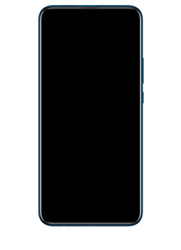 Pantalla LCD con marco para Huawei Y9 Prime (2019) Azul Zafiro