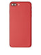 Tapa trasera para iPhone 8 Plus con componentes pequenos pre-instalados (Usado, original, Grado B) (Rojo)
