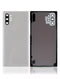 Tapa trasera con lente de camara para Samsung Galaxy Note 10 Plus / 5G (original) (Blanco Aura)
