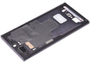 Marco intermedio para Samsung Galaxy S23 Ultra 5G (Version internacional) (Negro Phantom)