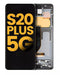 Pantalla OLED para Samsung Galaxy S20 Plus 5G con marco (Original) (Gris Cosmic)