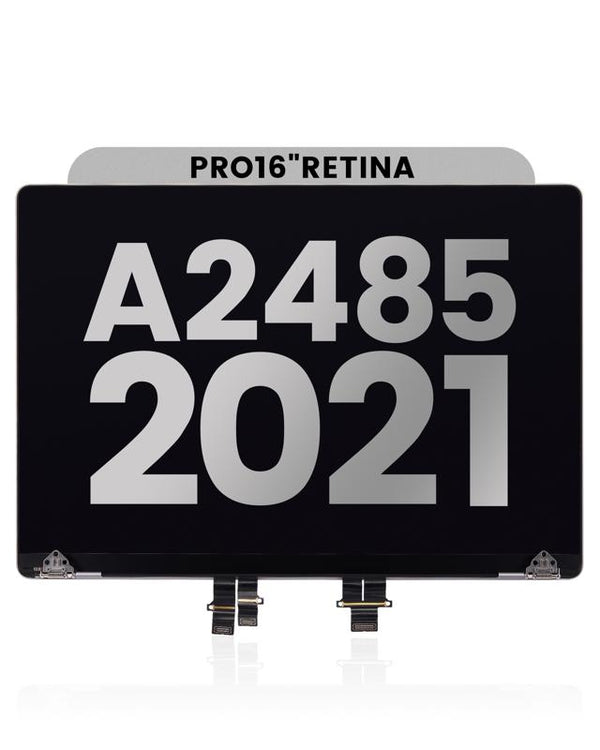 Pantalla LCD completa para MacBook Pro 16" (A2485 / Late 2021) (Usado original, Grado B) (Gris Espacial)