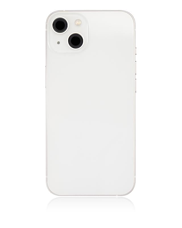 Tapa trasera con componentes pequeños para iPhone 13 (Versión US) (Sin Logo) (Starlight)
