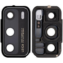 Lente de la camara trasera con soporte para Huawei P40 (Blanco Hielo)