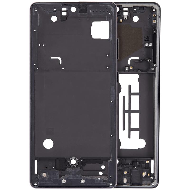 Marco intermedio para Samsung Galaxy A71 5G UW (Prism Crush Black)