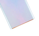 Tapa trasera con lente de camara para Samsung Galaxy Note 10 Aura Glow / Plata original