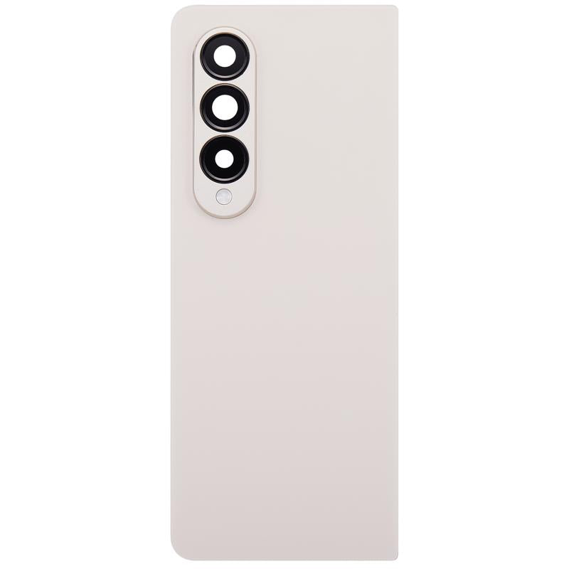 Tapa trasera con lente de camara para Samsung Galaxy Z Fold 4 (F936) Beige