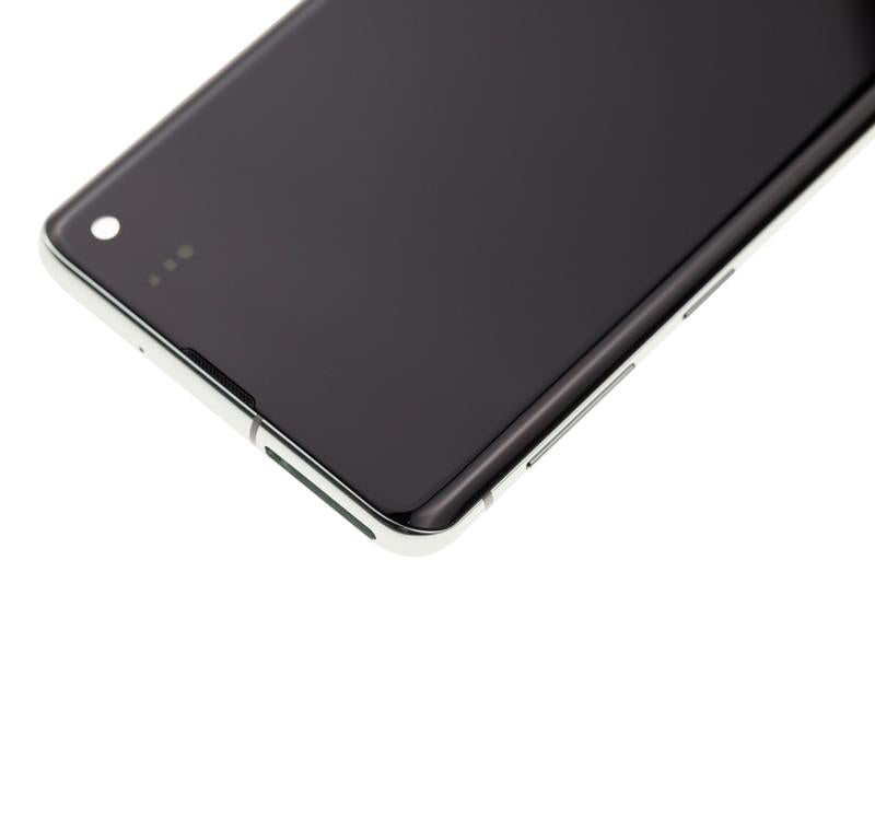 Pantalla OLED para Samsung Galaxy S10 con marco (Verde Prisma)