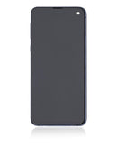 Pantalla OLED con marco para Samsung Galaxy S10e (Usada original Grado A) (Negro Prisma)