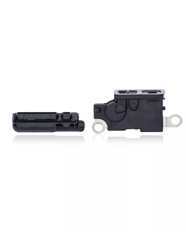 Malla de altavoz/microfono para iPhone 12 Pro Max (Negro) (Paquete de 10)