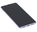 Pantalla LCD con marco para Coolpad Legacy 2019 (Plata)