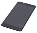 Pantalla LCD con marco para T-Mobile Revvl Plus (C3701A) Refurbished Negro