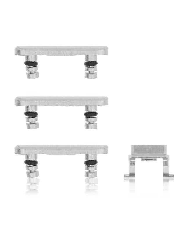Botones Duros (Encendido / Volumen / Interruptor) para iPhone 8 Plus (Plata)