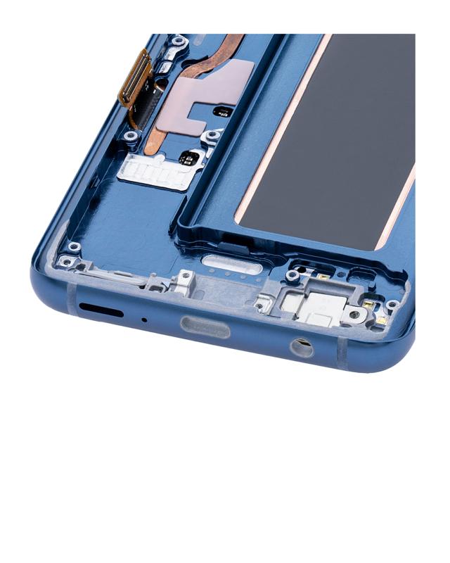 Pantalla OLED con marco para Samsung Galaxy S9 (Coral Blue)