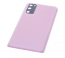 Tapa trasera con lente de camara para Samsung Galaxy S20 (Rosa Nube)