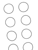 Junta impermeable para boton de inicio iPhone 7 / 7 Plus (Paquete de 10)