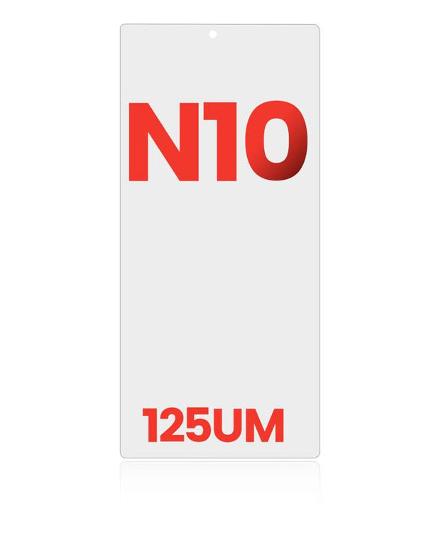 OCA para Samsung Galaxy Note 10 (Paquete de 10) (125um)