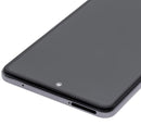 Pantalla OLED con marco para Samsung A72 (A725 / 2021) color Negro Asombroso