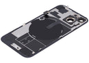 Tapa trasera con placa de acero, NFC, Magneto MagSafe y Flex de linterna para iPhone 15 (Verde)