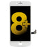 Pantalla LCD para iPhone 8 Plus con placa metalica (Blanco)